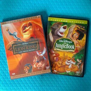 Lion King & Jungle Book/DVDs
